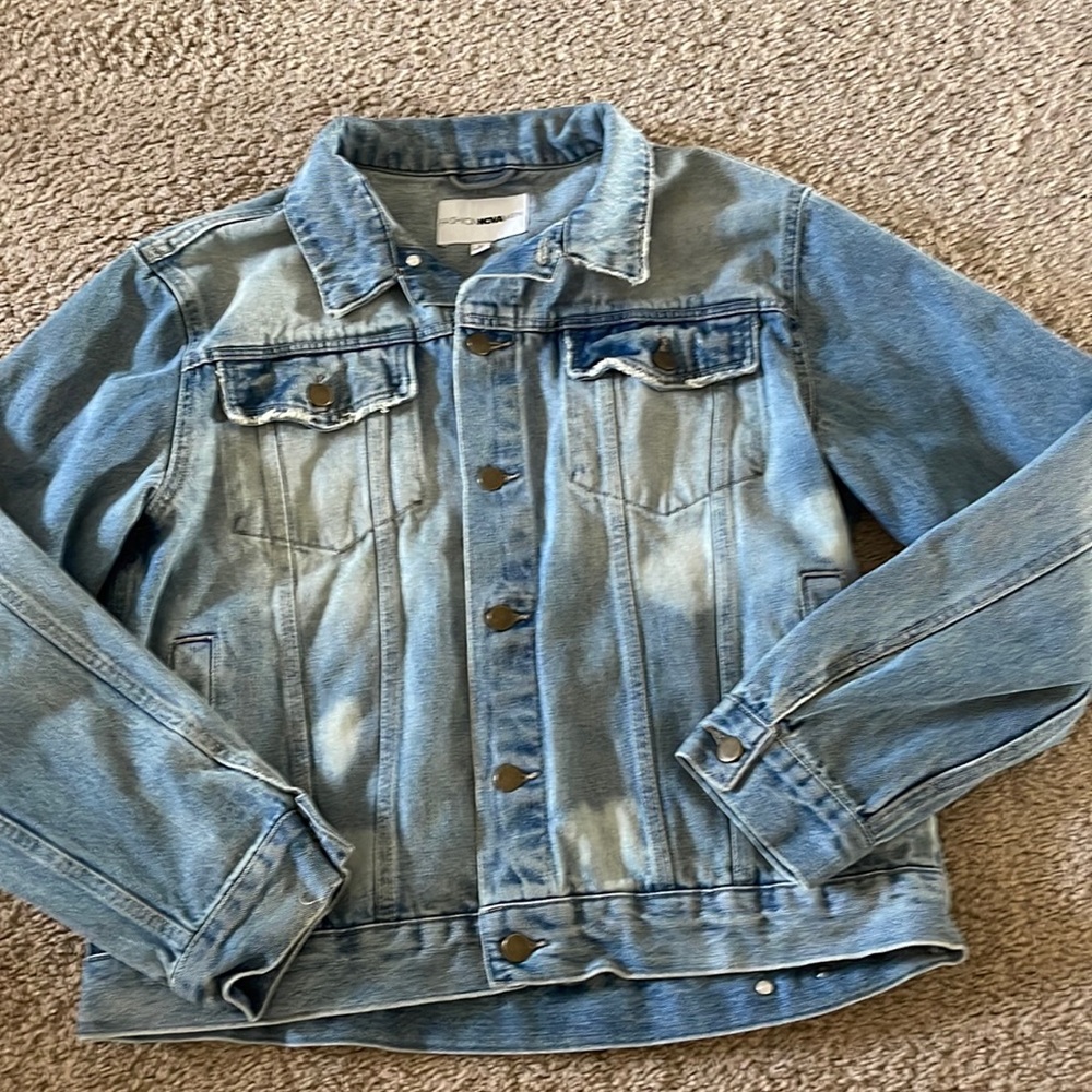 Fashion Nova Men’s Denim jacket SZ L